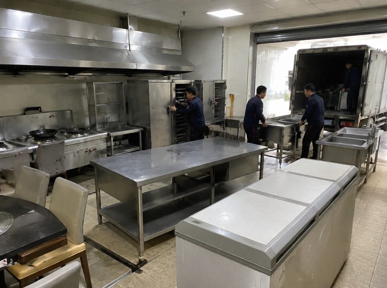 船山区酒店宾馆厨房设备整体回收